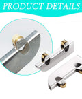 5mm Sliding Glass Door Rollers Set Built Tough Heavy Duty Stainless Steel Replacement Wheels 10 Pcs Copper Wheels view