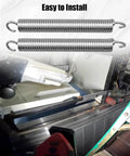 Beefy Extension Spring For IM 500SAA IM240 Ice Machine Series Replacement Part Keeps Tension And Reset For Smooth Precise Actuator Action And Long Lasting Performance, chrome coil spring