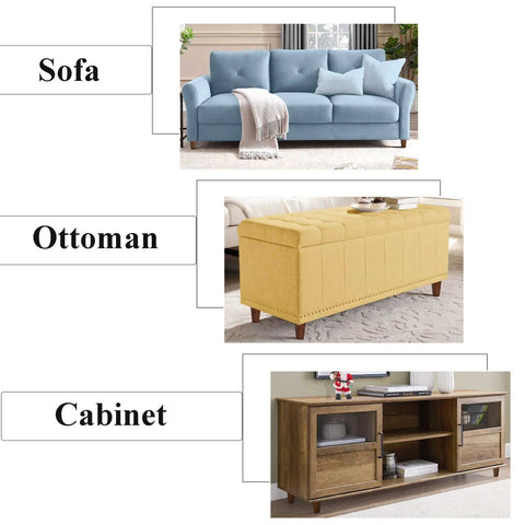 4 Inch Rubber Wood Sofa Legs Brown Replacement Feet For Couch Cabinet Futon Dresser Pack Of 4 on sofa ottoman cabinet