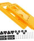 Superior Build Woodworking Featherboard For Circular Saw And Table Saw Safety Fixture with yellow plastic and mounting hardware.
