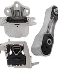 Heavy Duty Front And Rear Engine Motor Mount Kit Replaces Oem Shake For 2014 2022 Mini Cooper Clubman Countryman Bmw X1 X2 M235i showing three mounts.