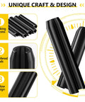 Nine Size 65Mn Steel Black Roll Pin Set For Home And Auto Repairs, Durable High Hardness Roll Pins for machinery and vehicles