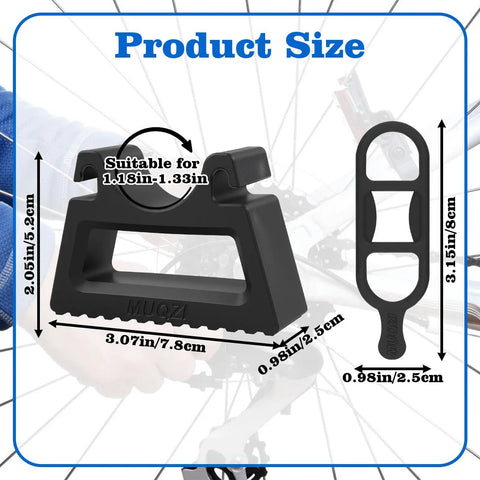 Size diagram of 2 Pack Bike Repair Handlebar Stand Clip On Stabilizer For Mountain Bikes And Folding Bikes Universal Fit 29 To 34 Mm Grips