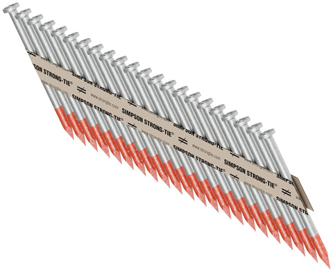 N10DHDGPT2500 Strong-Drive 33 SCN Smooth-Shank Connector Nail Two And One-Half Inch By One Hundred Forty-Eight Thousandths Inch HDG
