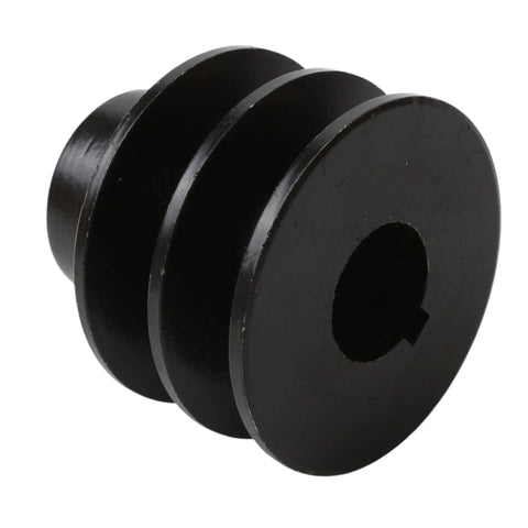 Heavy Duty Double V Belt Pulley For 20Mm Shaft Plug Right In Fits 168F 170F Engines No Sweat Setup with three grooves.