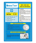 Label for Six Pack Vacuum Bags Replacement For 16 To 20 Gallon Shop Vacuums Heavy Duty Dust Bags That Fit Craftsman Wet Dry Vacs