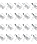 Image of 20 Pack 3mm Shelf Pegs For Cabinets And Shelves Smooth Burr Free Plastic Shelf Supports For Glass And Wood Easy Hand Installation