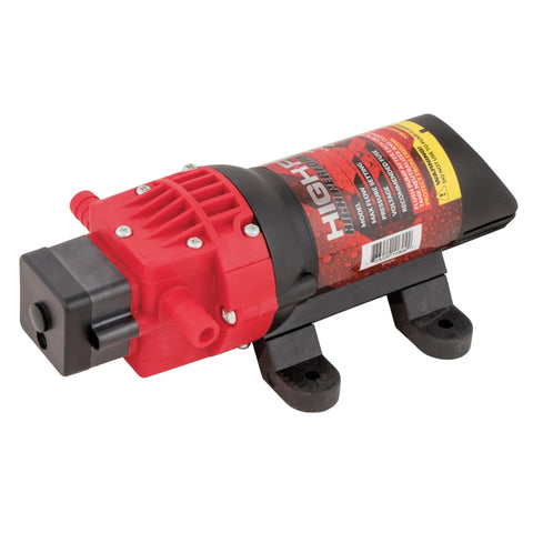 1.2 GPM high flow pump for 15 Gallon Trailer Sprayer With 2 Nozzle Boom, 60 PSI, Internally Fan Cooled Motor, Chemically Resistant Valves