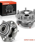 2 Pack Front Wheel Bearing And Hub Assembly Beefed Up 6 Lug 4WD Fit For Toyota Tacoma 2005-2021, 4Runner, with packaging
