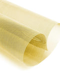 Heavy Duty 120 Mesh Brass Woven Wire Mesh Set, 2 Pack, Non Magnetic Copper Filtration Screen rolled for DIY projects, 11.8X35.4 inch