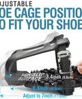 Toe Cage Straps For Peloton Pedals Convert Look Delta To Toe Cage Straps showing adjustable fit and non-slip surface