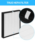 Two Pack Aerio 300 Replacement Filter Set For Zigma Aerio 300 Purifier Includes Two High Efficiency Filters And Two Carbon Pre Filters Easy Install Worth It Value Pack showing HEPA filter details