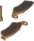 MXS185 Moto X Copper Race Pad Set One Size For High Performance Braking Radius Ground Edges Bonded Linings Lead In And Lead Out Chamfers