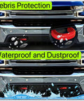 Red Tow Hook Cover Set For Silverado 1500 And Sierra 1500 2007 To 2024 And 2007 To 2018 Custom Tow Hitch Covers Fit Chevy Silverado And
