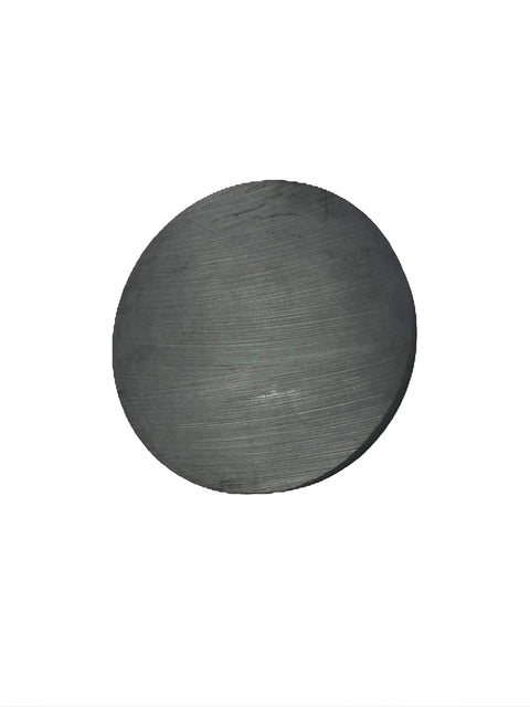 Large 3.025 Inch Diameter Ceramic Ferrite Disk Magnet 2 Pack Grade 8 Heavy Duty Workhorse for Crafts Industrial Holding
