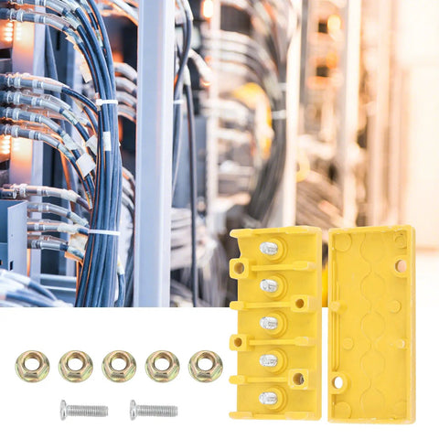 Heat Resistant 5 Pole E Bike Motor Controller Junction Box With Insulated Wire Organizer for quick wiring on electric bikes