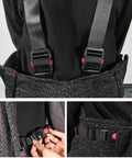 Close-up of adjustable straps and fasteners on Full Coverage Dog Bite Training Suit For Working Dogs.