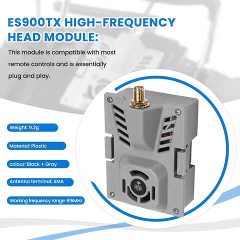 ExpressLRS ELRS Module Receiver Set 915MHz For RC Airplane FPV Long Range Drone DIY Transmitter Ultra Lightweight ES900TX Module