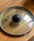 Glass pot lid handle with 40 Piece M5 Stainless Steel Screws For Pot Lid Handles With Washers And Silicone Gaskets Heat Resistant Fixing Bolts.