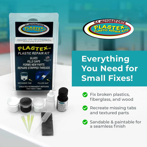 DIY Plastic Repair Kit For Cracks And Breaks Fix Plastic Fiberglass Wood And More With Pro Grade Bond Mini Master Kit visible