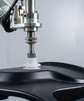 Industrial Suction Cup 8 Pack with Silicone Tips for Automation Equipment attached to a robotic gripper for precise tasks.