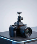 Dope Camera Mount Screw Kit For Your Rig With Quarter Inch To Quarter Inch And Quarter Inch To Three Eighths Inch Double Ended Screws attached to DSLR