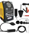 EVAP Smoke Tester With Built-In Air Pump And Pressure Gauge, 12V DC Automotive Leak Detector and accessories displayed