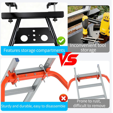 Rock Solid Heavy Duty Extension Ladder Stabilizer With Wide Legs Handles 300 Pounds And Keeps You Locked In On The Roof For Flawless Outdoor Projects And Dead Set Safe Climbing