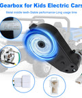 High Speed 12V Gearbox Replacement Kit For Ride On Toys And Kids Electric Cars 40000RPM Dual Motors Bolt In Universal 12mm Shaft