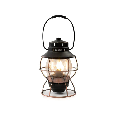 Antique Bronze LED Camping Lantern With Rechargeable Battery And USB Power Vintage Inspired Outdoor Light For Camping