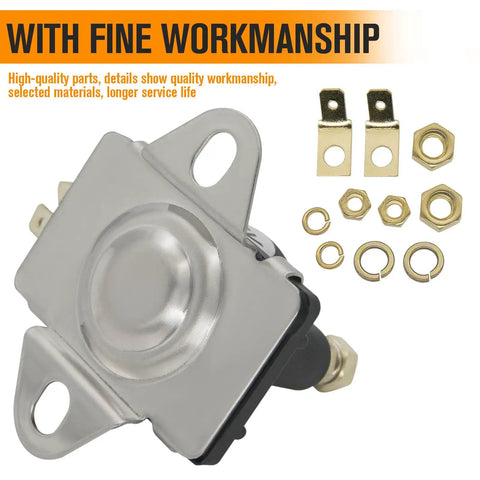 Drop In 12V Trim Solenoid Starter Replacement Kit For Outboard Motors Built Tough And Ready To Swap In 89-818864T 89-96158 8996158 8996158T 89-846070 89-94318 89818864T 89846070 8994318 2 Pack