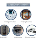 Application scenarios for Two Pack 6-12V DC Gear Motors With Double Shaft High Torque Quiet 350 RPM All Metal Gears Durable.
