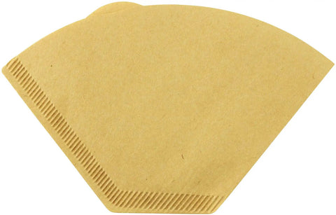 Natural Unbleached No 2 Cone Coffee Filters, 300 Count, Durable Tear Resistant, Fits All Drip Coffee Makers That Use No 2 Cones