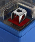 Close-up of battery terminal on 12V Gel Battery YTX9-BS for Honda EU3000 Generator 2000-2011, 8Ah, 135 CCA