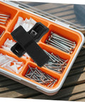 2 Pack Flexible Draw Latches for Boat Compartments Toolboxes and Cabinets with screws and anchors
