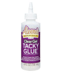 Clear Gel Tacky Glue For Crafts And Slime, 4 Oz Bottle, Water Cleanup, Dries Quick In About 30 Seconds, Safe And Environmentally Friendly
