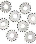Pro Grade High Speed Steel Gear Cutter Set For Gear Milling 20 Degree Cutting Tool For Machine Shops 8 Pieces Industrial Quality