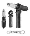 All In One Universal Rivet Gun Kit For Cars And Home Use Cordless Drill Rivet Adapter With 2.4 3.2 4.0 4.8mm Rivet Heads