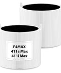 2 Pack Replacement Filters For Blue Pure 411i Max, 411a Max And F4MAX Air Purifier, Particle And Activated Carbon Filter Set