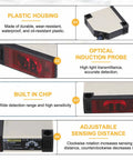 Go To Diffuse Reflection Photoelectric Sensor For Industrial Automation 12 To 240V DC Or 24 To 240V AC Five Line Detection Range 100 To 300mm NPN PNP NC And NO With Mounting Bracket, plastic housing