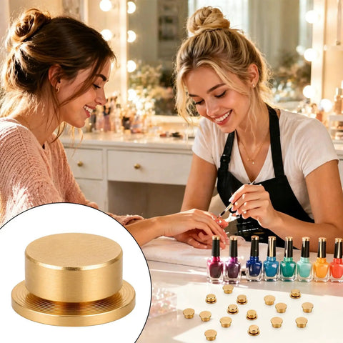 360 Degree Mini Metal Swivel Bearings Set 30 Pcs Rotating Bearings For DIY Crafts Scrapbooking Jewelry Making Nail Art Paper Cards And Craft Projects Pro Grade Gold Finish, gold bearings for nail art
