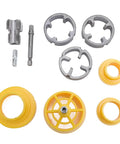Heavy Duty PPR Pipe Threader Kit With Double Head Tap Die Set For G Half And G Three Quarter Standard Threads with various components.