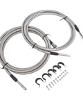Up Your Game With This Premium Fuel Line Kit For 2004-2010 Chevy Silverado Or GMC Sierra 1500 2500 3500 HD Heavy Duty. It Fixes Leaks Bad Delivery And Keeps Your Ride Running Smooth Like New Without Skipping Beats.. braided stainless steel fuel line kit with clamps and hardware