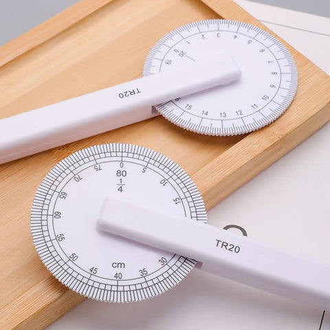 360 Degree Rotating Quilting Ruler With Scaled Roller Wheel For Precise Pattern Making And Angle Measurement An Absolute Craft Room Staple That Smoothes Your Stitch Line Work And Nails Every Curve Without The Fussy Math