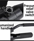Beast Mode Heavy Duty Manual Hydraulic Punch Kit 6 Ton Punch Portable Knockout Tool pressure relief valve and handle