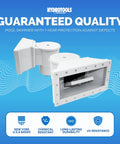 Wide Mouth Above Ground Pool Skimmer Kit with Durable ABS Construction, Snap In Weir