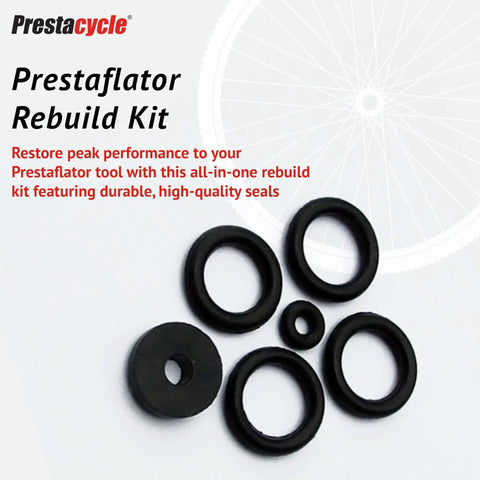 Prestaflator Rebuild Kit With O Rings And Seals For Hose Trigger And Pressure Release Fits 2010 And Newer Tools For Bicycles