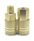 Real Deal One Quarter Inch NPT Quick Coupler Tool Connector Socket for Air Line Hose with Rust Proof Coat and Tight Seal Just for Serious Garage Crew and Pros Who Want Top Tier Quality Every Time, brass air hose fittings