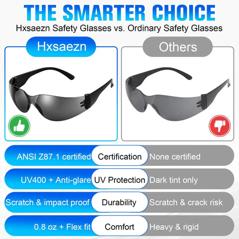 30 Pack Tinted Safety Glasses With Dark Lens And Uv 400 Cover For Job Sites And Backyard Builds Crafted For Hardworking Crew And Handy Folks Who Want Rugged Eye Guard That Cuts Blinding Light Dead Zero Fatigue On Shifts