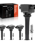 Mazda Ignition Coil Pack And Iridium Spark Plugs Set Of 4 For CX 5 CX 3 3 6 MX 5 Miata 2012 2021 Drop In Replacement With Skyactiv Technology